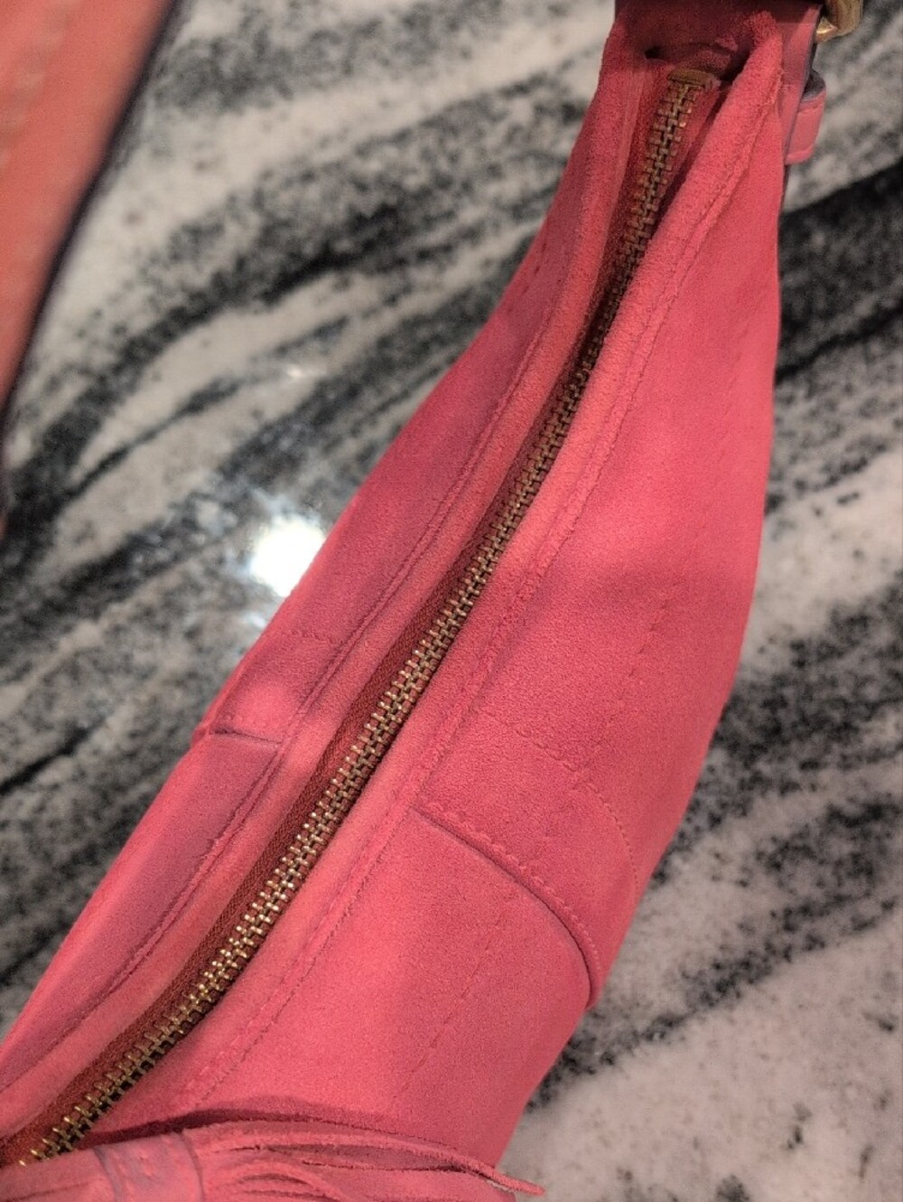 Coach Mini Soho Suede Hobo Shoulder Bag - VINTAGE - Picture 9 of 9